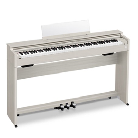 AP-S2500GP GB<br />
AP-S200をベースとしたCASIO×島村楽器オリジナルモデルです。お部屋に圧迫感を与えにくい奥行きわずか299mmとコンパクトなデザインながら、優れた演奏性も兼ね備えています。<br />
ペダルは、CELVIANO上位モデル搭載の連続可変式ダンパーペダルを採用。踏み込み量によりその効果も滑らかに変化し、演奏に繊細な表現を加えることが可能です。<br />
￥110,000(税込)