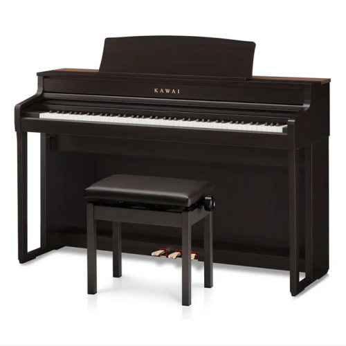 CA501　R<br />
88鍵すべて木製の「グランド・フィール・スタンダード・アクション」鍵盤を搭載したハイスタンダードモデル。新開発のグランド・フィール・スピーカー・システムによってグランドピアノのリッチな響きを再現。<br />
￥253,000(税込)
