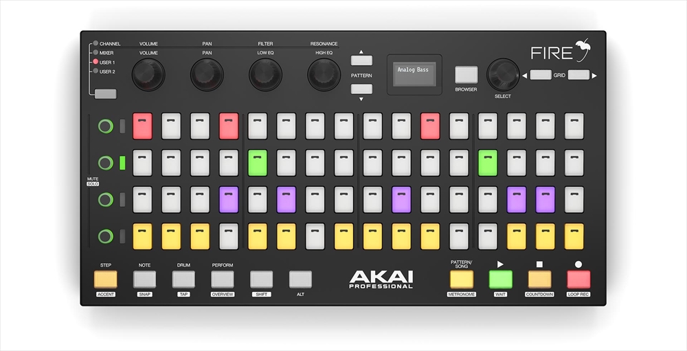 AKAI Fire | FL Studio 専用多機能コントローラー
