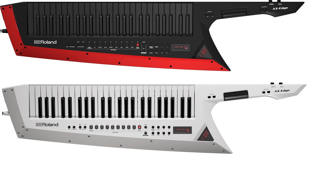 Roland AX-Edge | 新規サウンドを搭載したフルサイズ49鍵ショルダーキーボード（キーター）