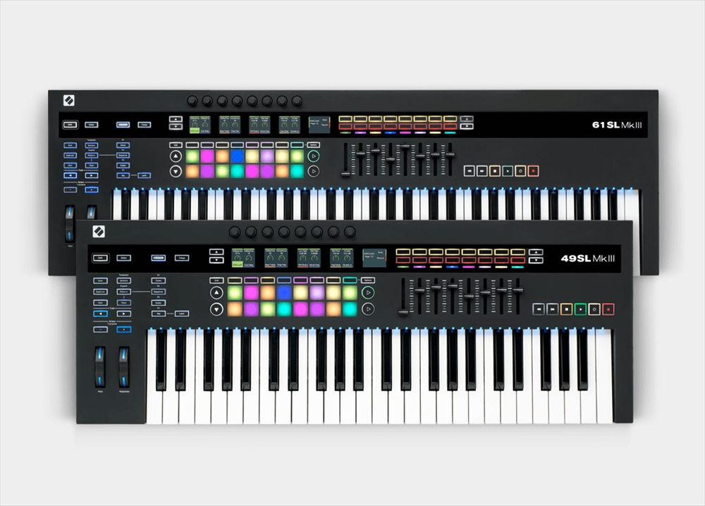 Novation SL Mk III | 8トラックのポリフォニックシーケンサーを搭載したMIDI / CV キーボードコントローラー