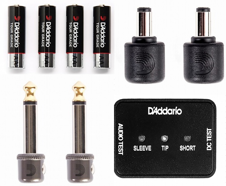 【アクセサリー】D’AddarioからTour Gradeの単三乾電池、DIY用プラグ＆テスター発売