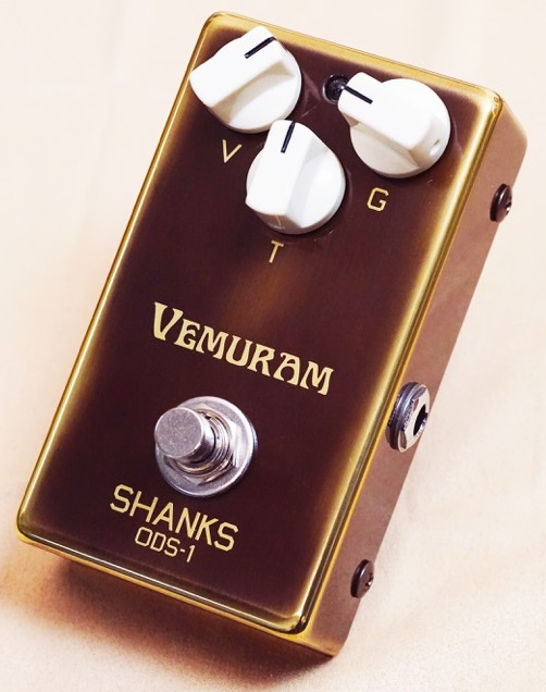 【オーバードライブ】-Vemuram-「Bon Jovi」のプロデューサーとして知られるJohn Shanksプロデュースエフェクター”SHANKS ODS-1″発売！