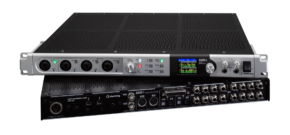 Steinberg	AXR4T | 32bit Integar（整数）/ 384kHz 対応オーディオ・インターフェイスが入荷！！