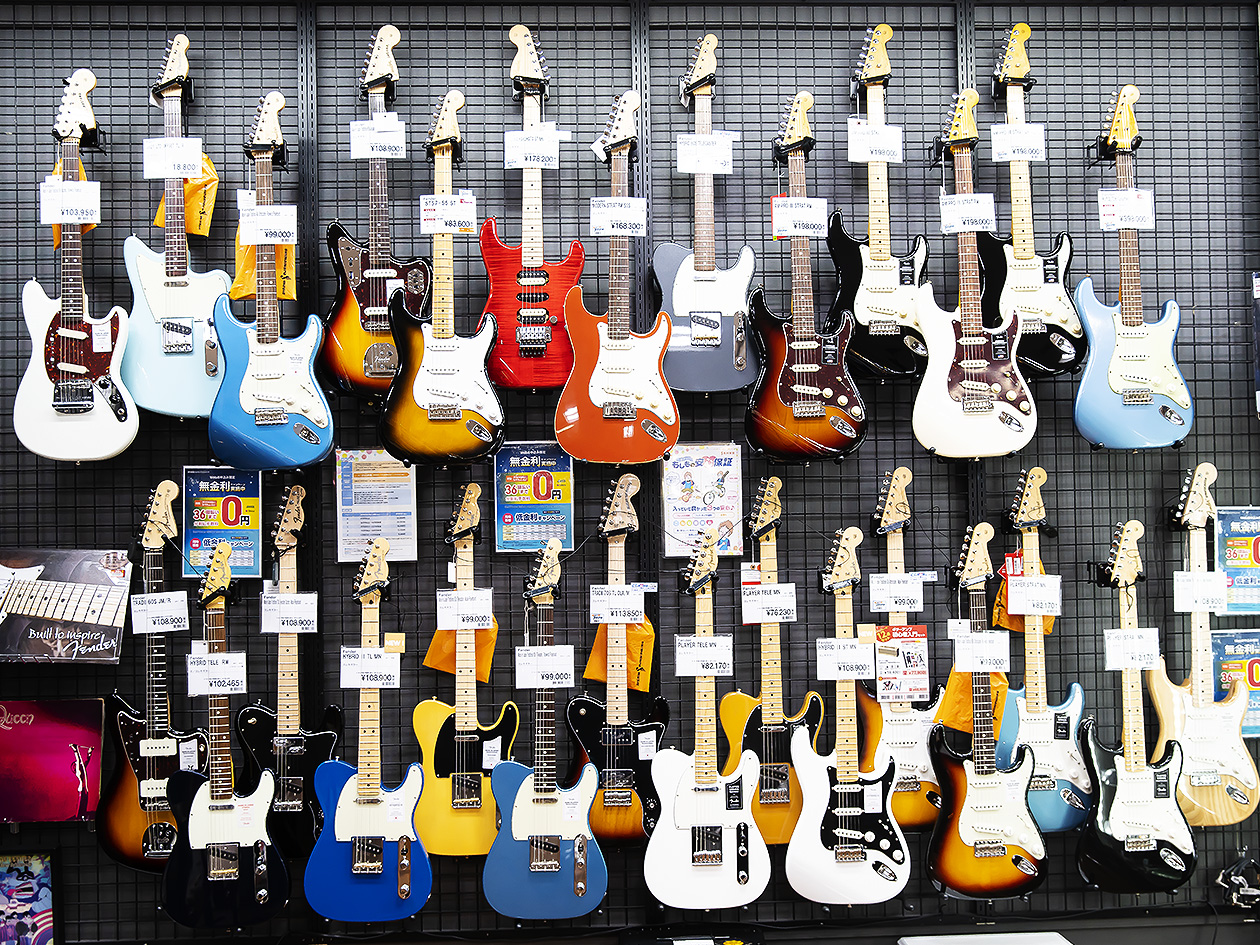 【エレキギター】中四国でFenderをお探しなら島村楽器広島パルコ店へ！Fender店頭品のご紹介！！