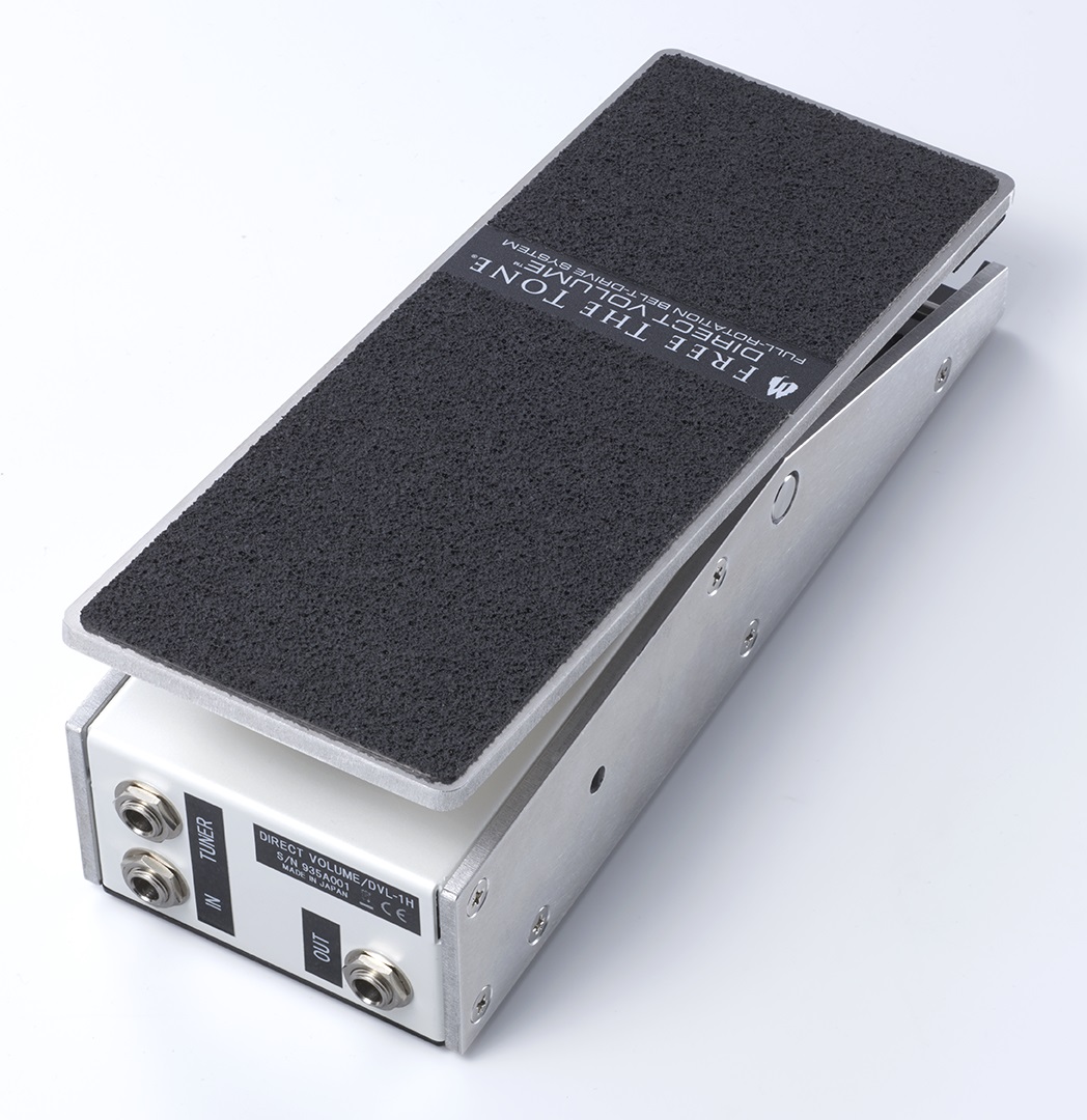 【ボリュームペダル】-FreeTheTone-新開発フルローテーション・ベルトドライブシステム搭載！滑らかな音量変化を実現した”DVL-1H”発売！