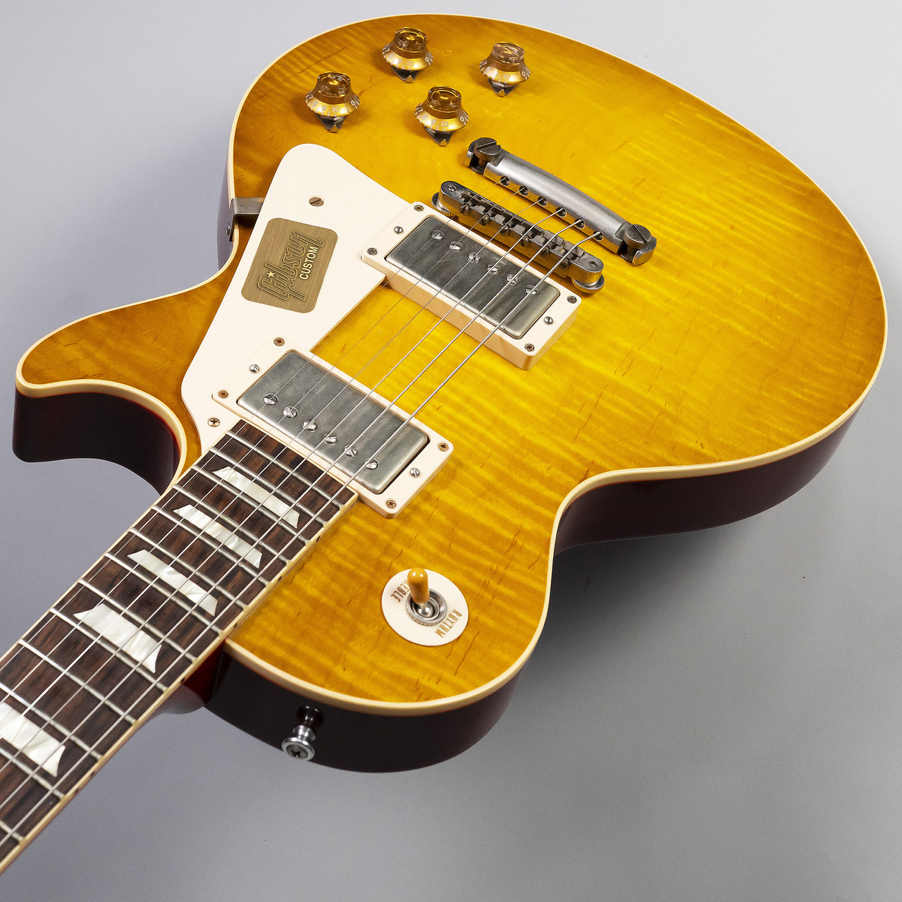 【USEDギター】Gibson Custom Shopから抜群のクォリティを持ち合わせる58 LP Plaintop VOSが入荷！！