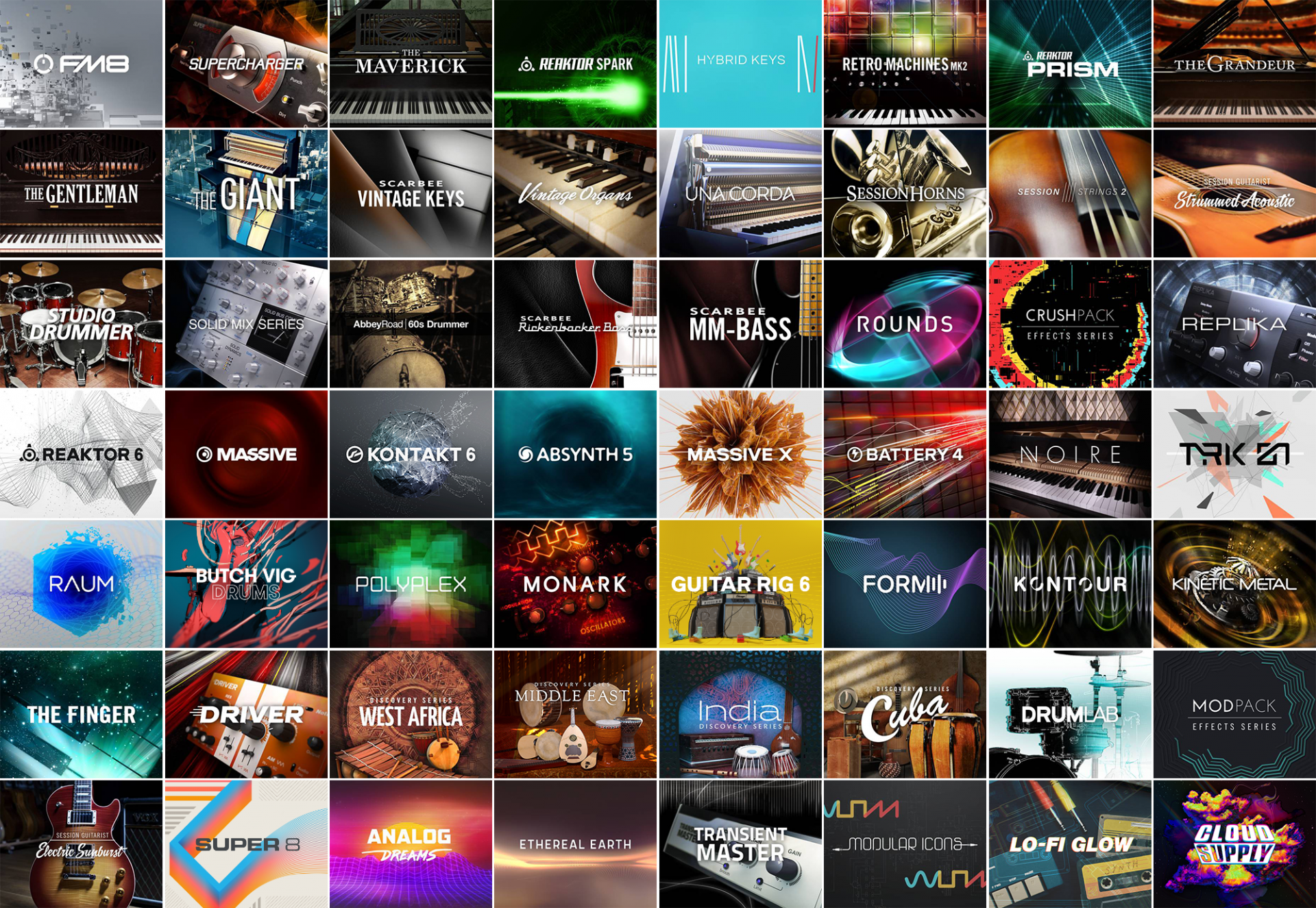 定番のマルチ音源がリニューアル！Native Instruments KOMPLETE13シリーズが発表！
