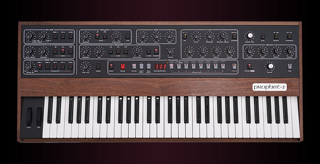 あのProphet-5が復刻？！Sequential Prophet-5 rev.4 が発表！！