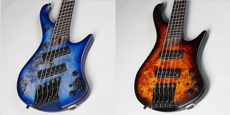 【エレキベース】Ibanezから 人間工学に基づいて設計した立奏/座奏を問わず完璧なバランスで奏者に収まるベースが入荷！！