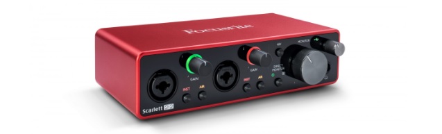 Focusriteから素晴らしい音質が体感できるモデルが多数入荷！！