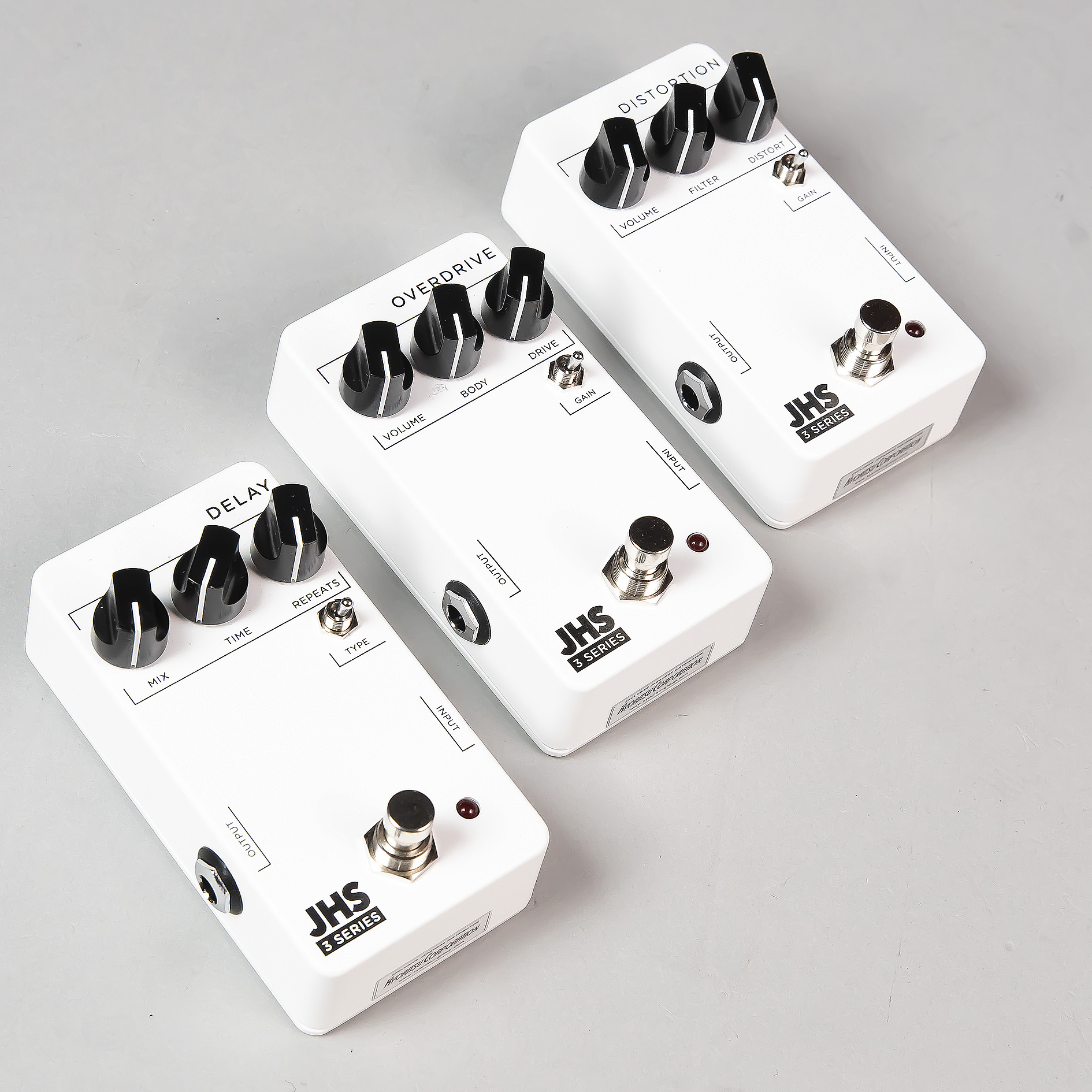 JHS Pedalsから品質を損なうことなくハイコストパフォーマンスでシンプルな操作性のエフェクターが入荷！！