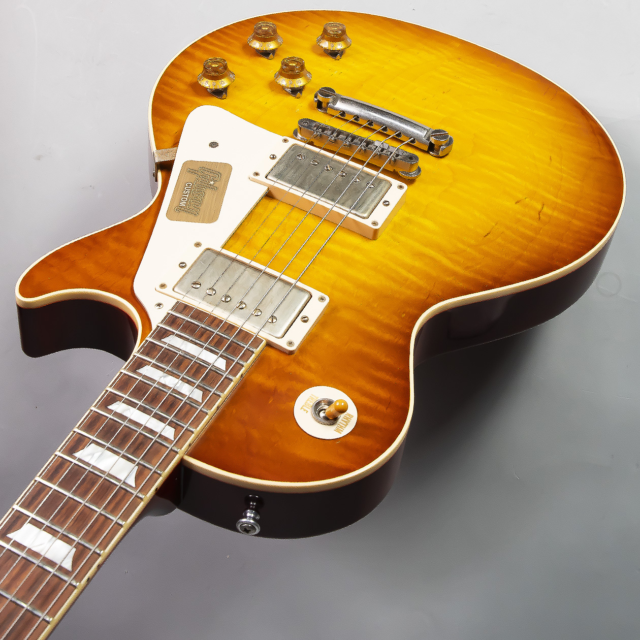 【USEDギター】Gibson Custom Shopから使用感の少ないStandard Historic 1958 Les Paul Reissue VOS/Slow Iced Tea Fad入荷！！