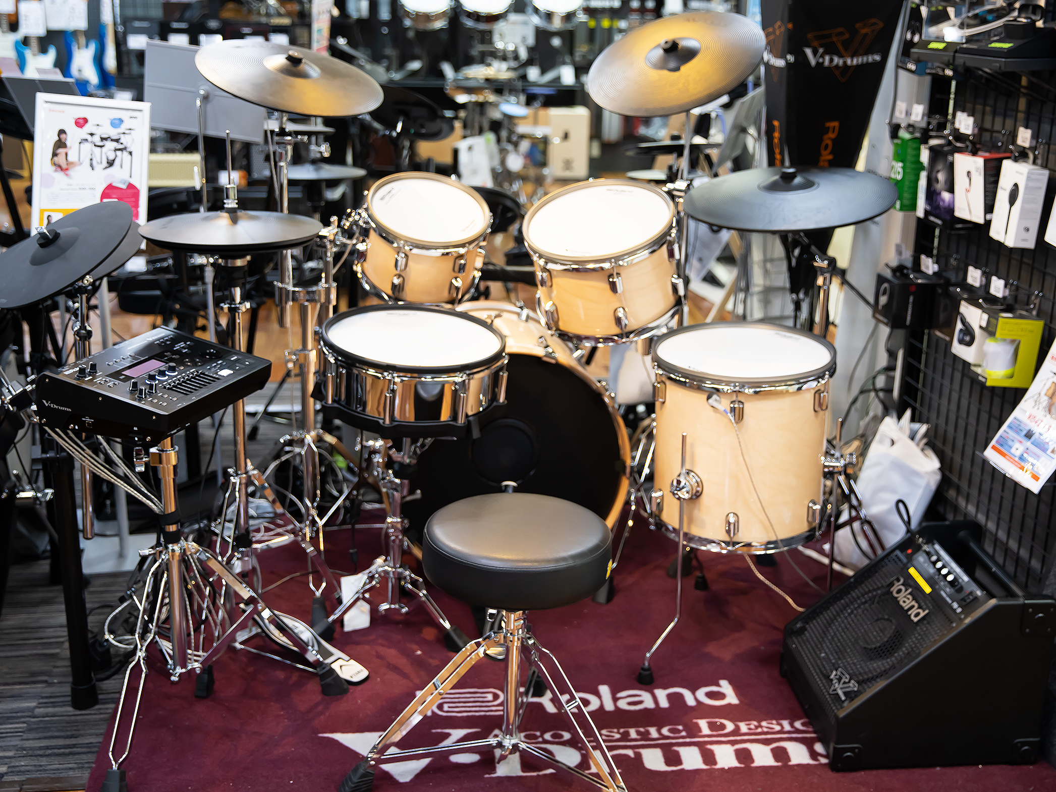 【Roland VAD706】新V-Drums音源TD-50Xを核としたVADシリーズの最高峰機種が入荷しました！！
