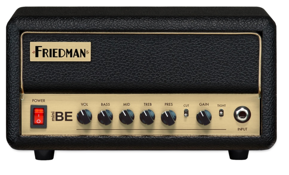 【ギターアンプヘッド】Friedman BE-Mini Head｜『BE-OD』のハイゲインサウンドを受け継いだ小型アンプヘッドが登場！