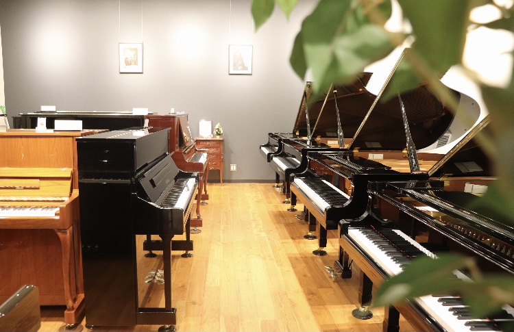 島村楽器広島地区アコースティックピアノ展示一覧　※10/20更新