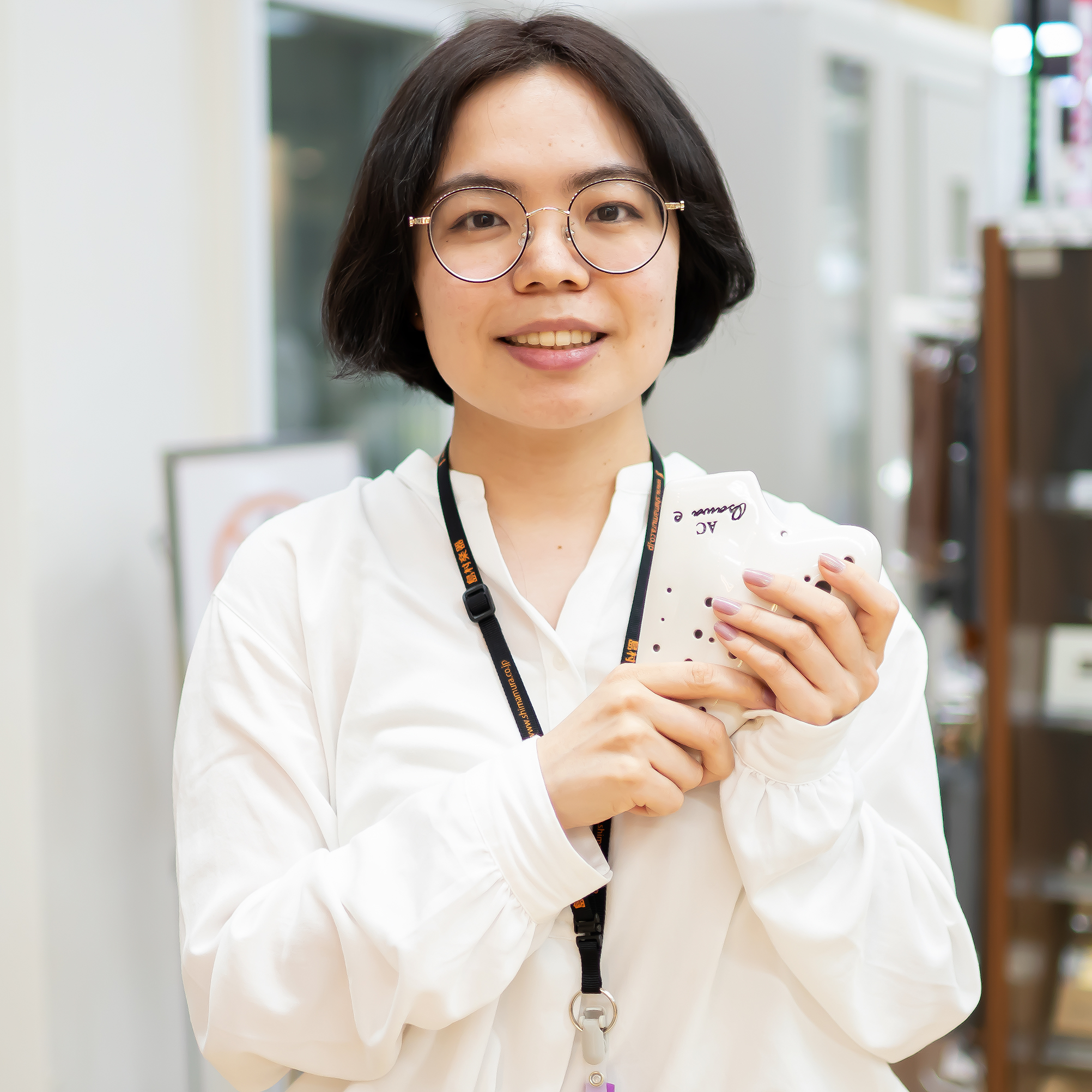 広島パルコ店オカリナインストラクター齊田美緒(さいだみお)