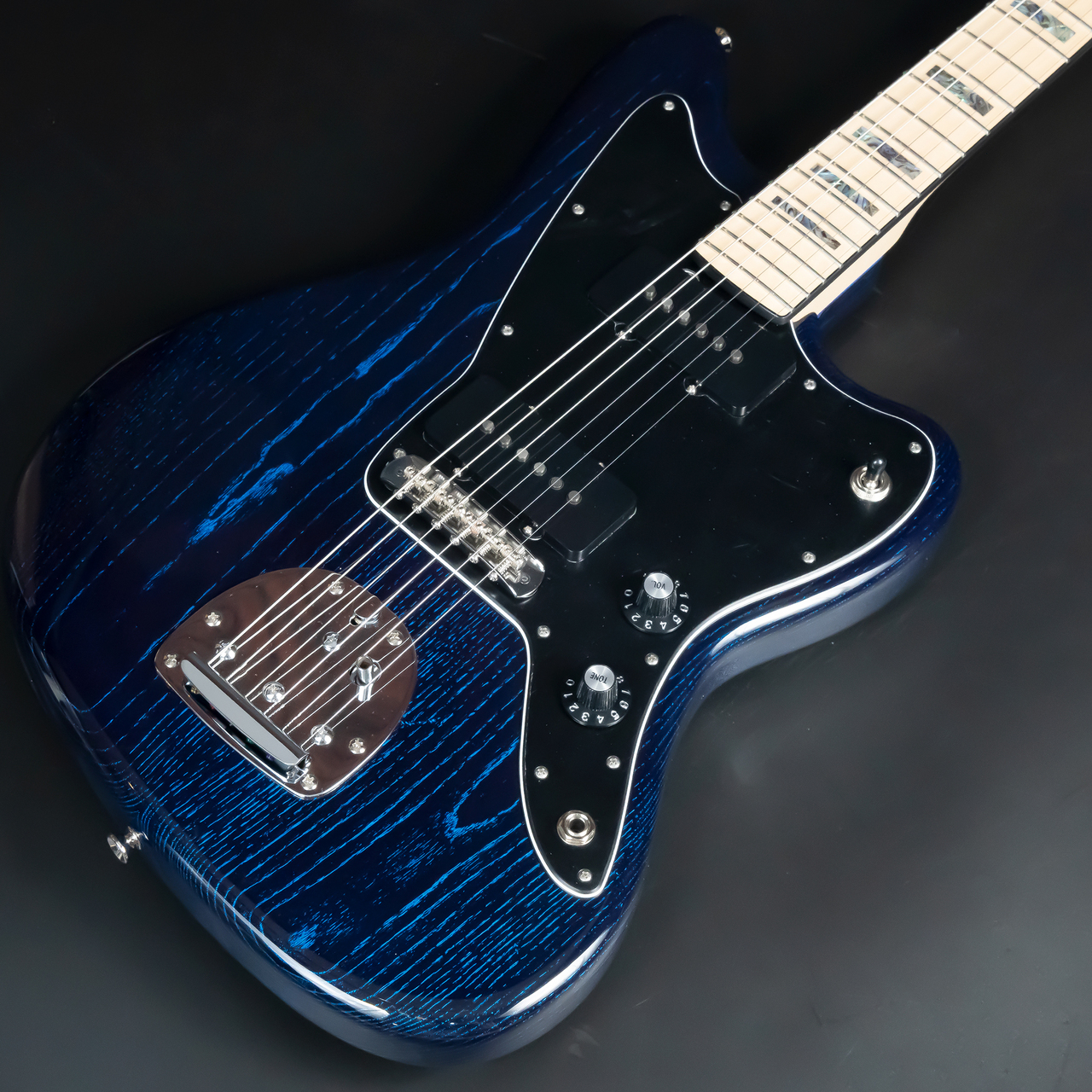 Psychederhythm Psychomaster Zebra Black × Blue Metallic