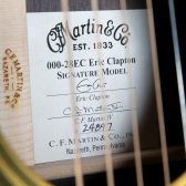 【アコースティックギター】Martinから1996年に登場したエリック・クラプトンのシグネチャー・モデルOOO-28EC緊急入荷！！
