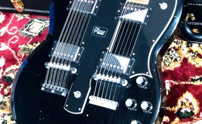 【エレキギター】Gibsonから本人Slash直筆サイン入りのSlash EDS-1275 Aged好評展開中です！！