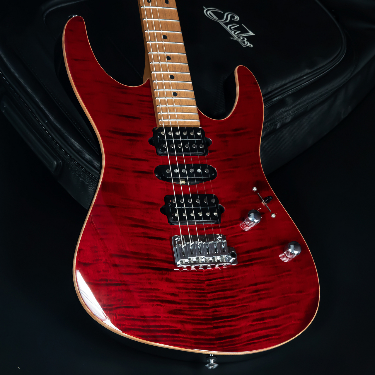 Suhr(正規輸入品) MODERN Plus Chili Pepper Red/Roasted Maple