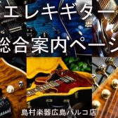 広島パルコ店エレキギター総合案内ページ