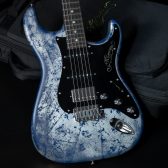 【エレキギター】momoseからアンティークフレーム職人によるスペシャルな塗装が施された限定モデル!!”青”をテーマに製作するシリーズ『Blue Collection』MC-1-MV-21WSE/E入荷！！