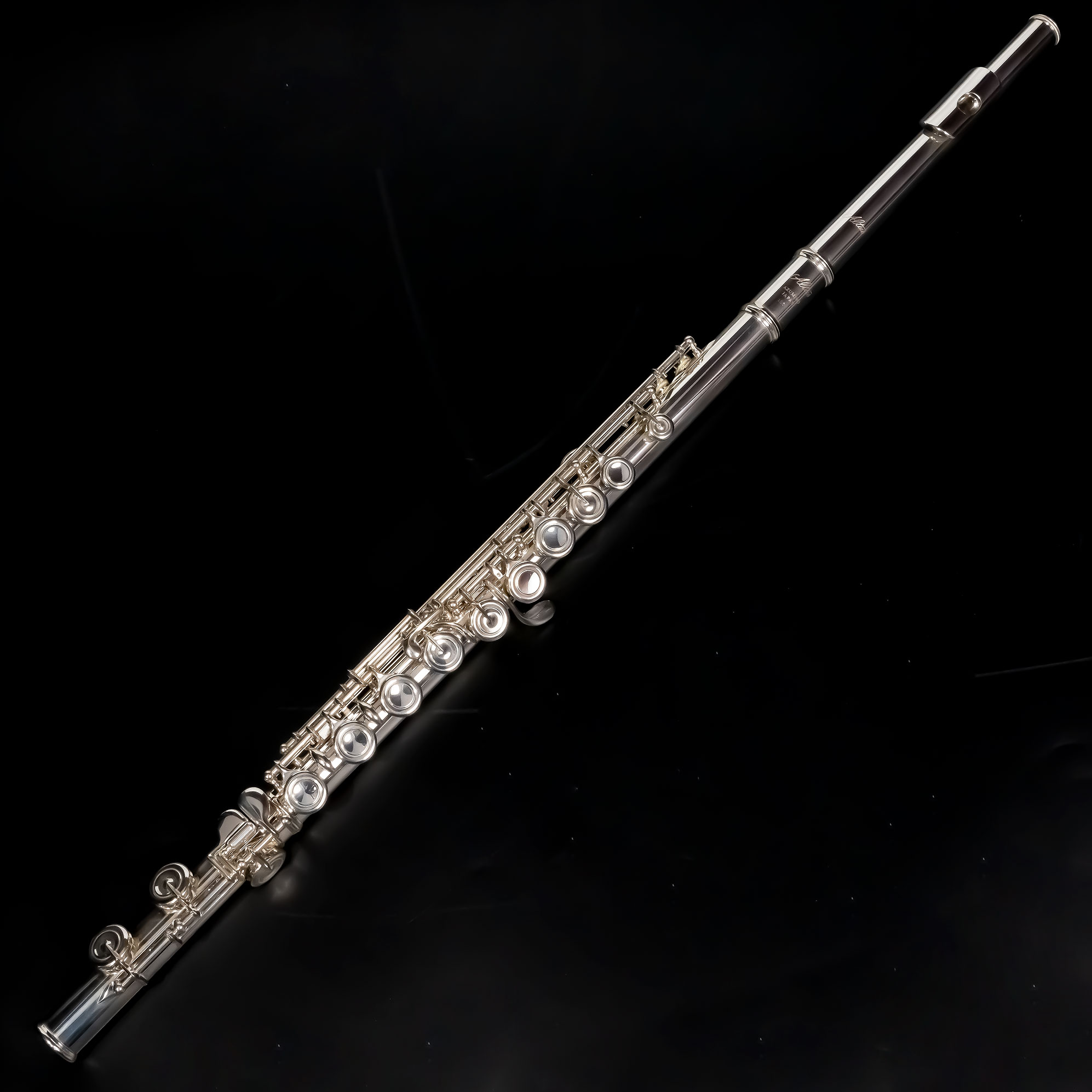 美品】アルタスフルート 総銀製 TS アズミノ