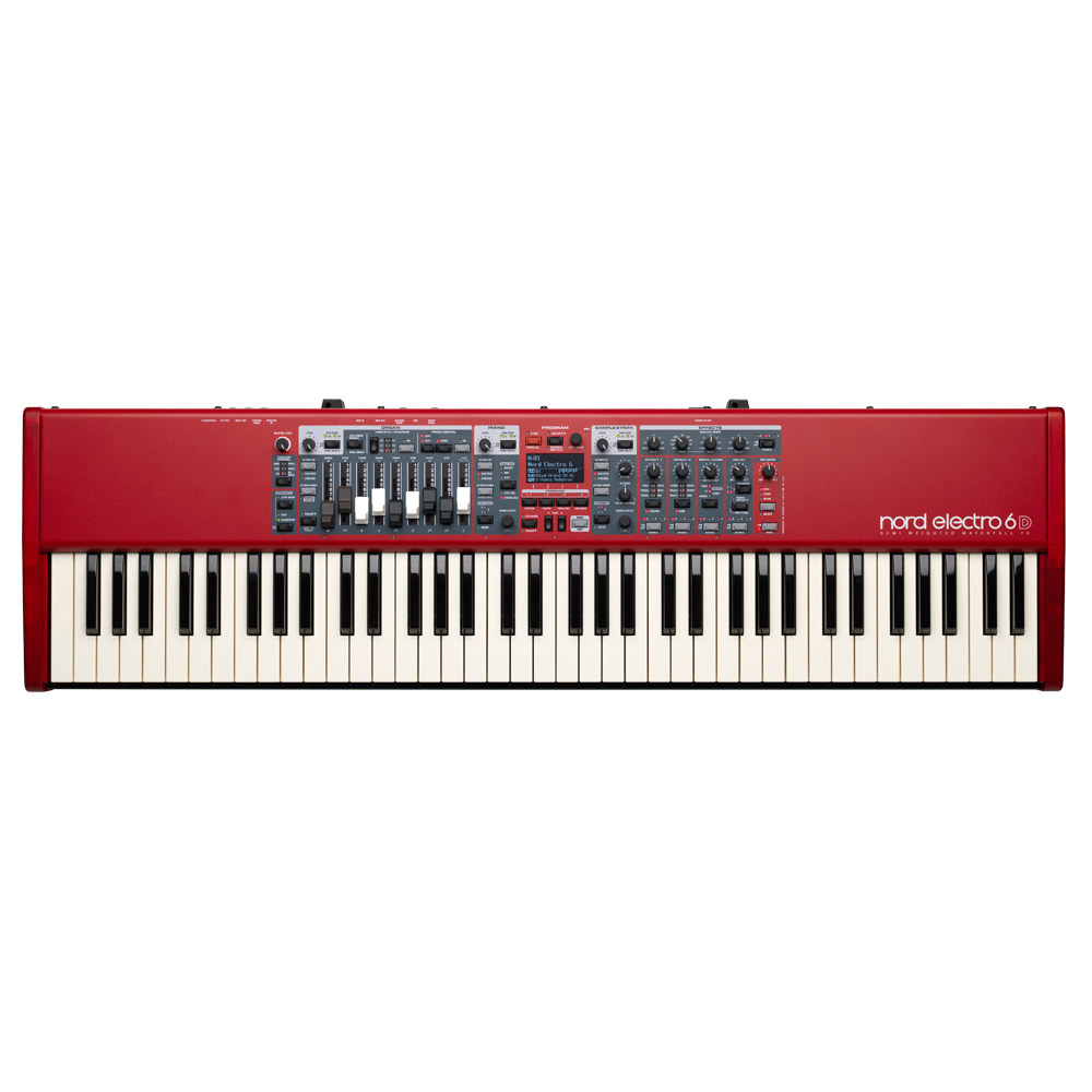 🎹【Nord】NORD Electro 6D 73軽量・最高音質!サウンドでも存在感でも目立つ!