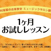 【夏から始める！ピアノレッスン】まずは1か月お試し！大人のための予約制音楽教室
