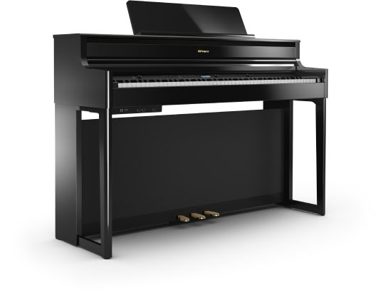 【電子ピアノ新製品】8/31(土)発売！Roland「HP704-PES(黒塗鏡面仕上げ)」