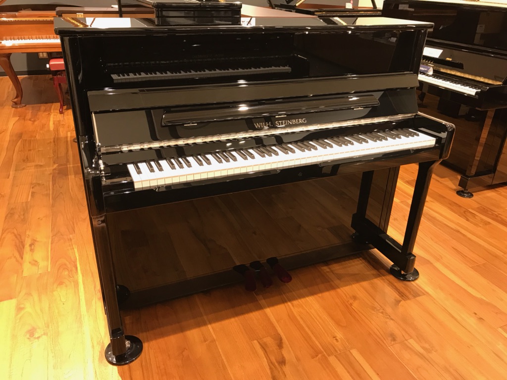 新品アップライトピアノWILH.STEINBERG/AT18DC
