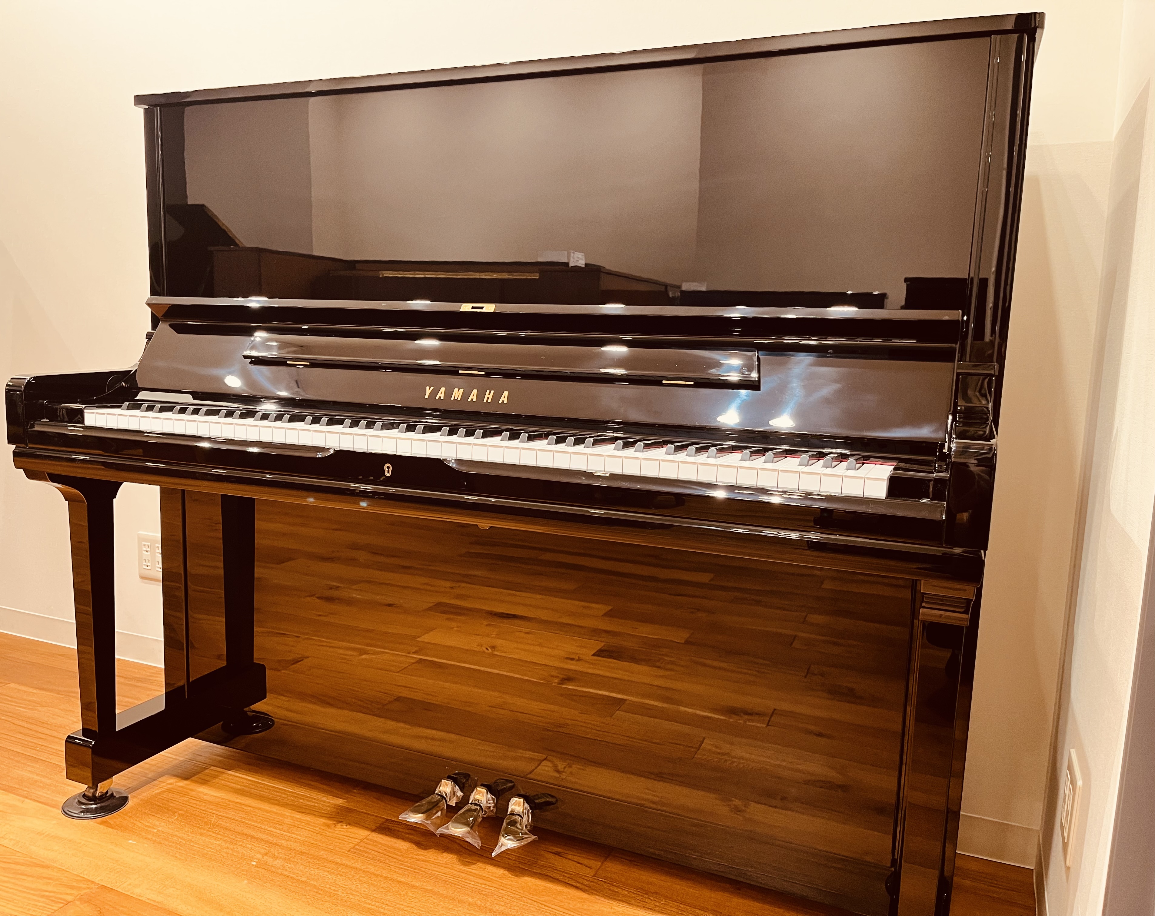 中古アップライトピアノYAMAHA/YUS3+消音ユニット搭載
