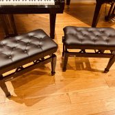 府中ピアノブログVol.330 「素敵なピアノ椅子が入荷しました!」