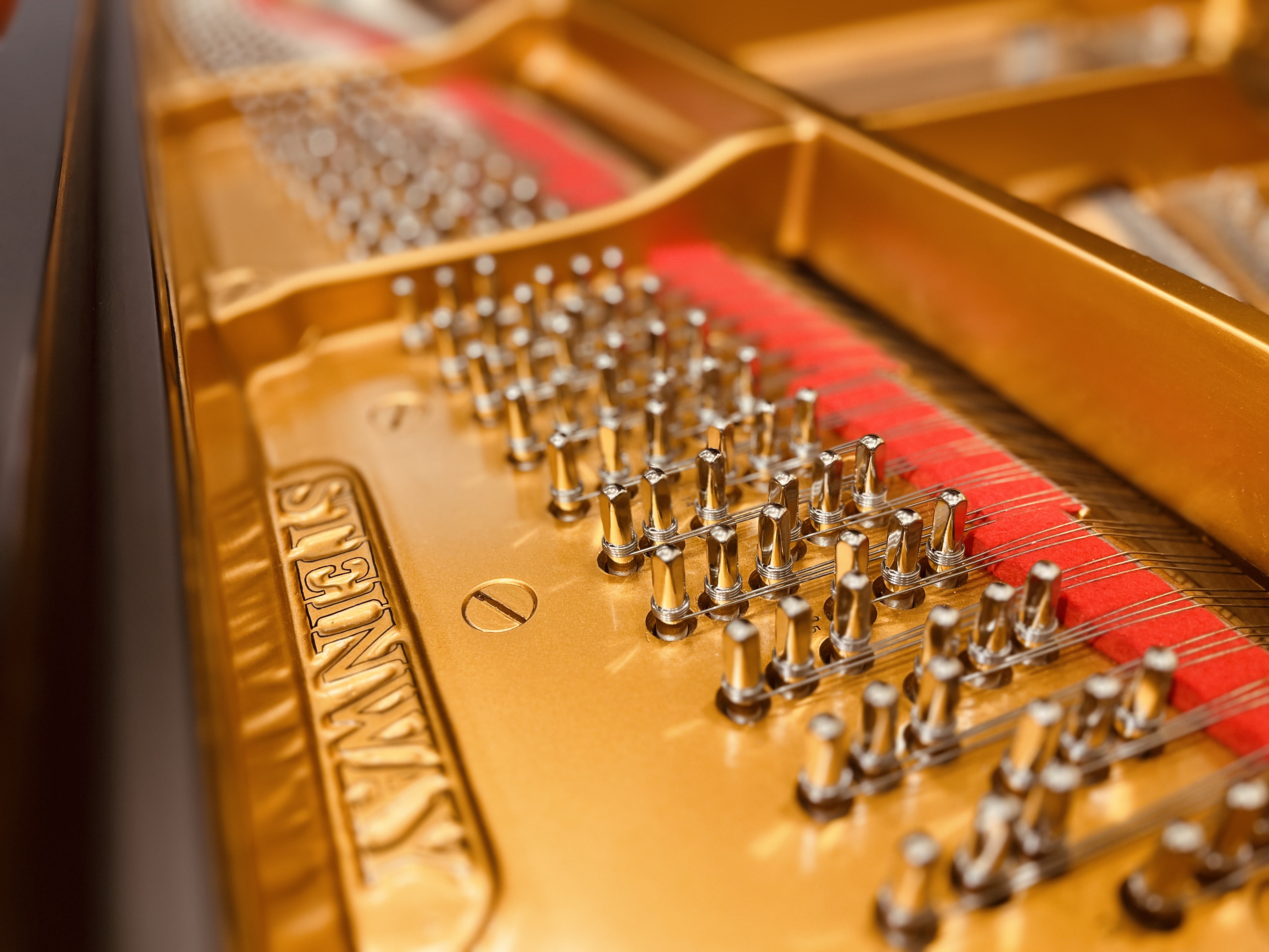 STEINWAY,A-188,スタインウェイ,グランドピアノ,ピン周り