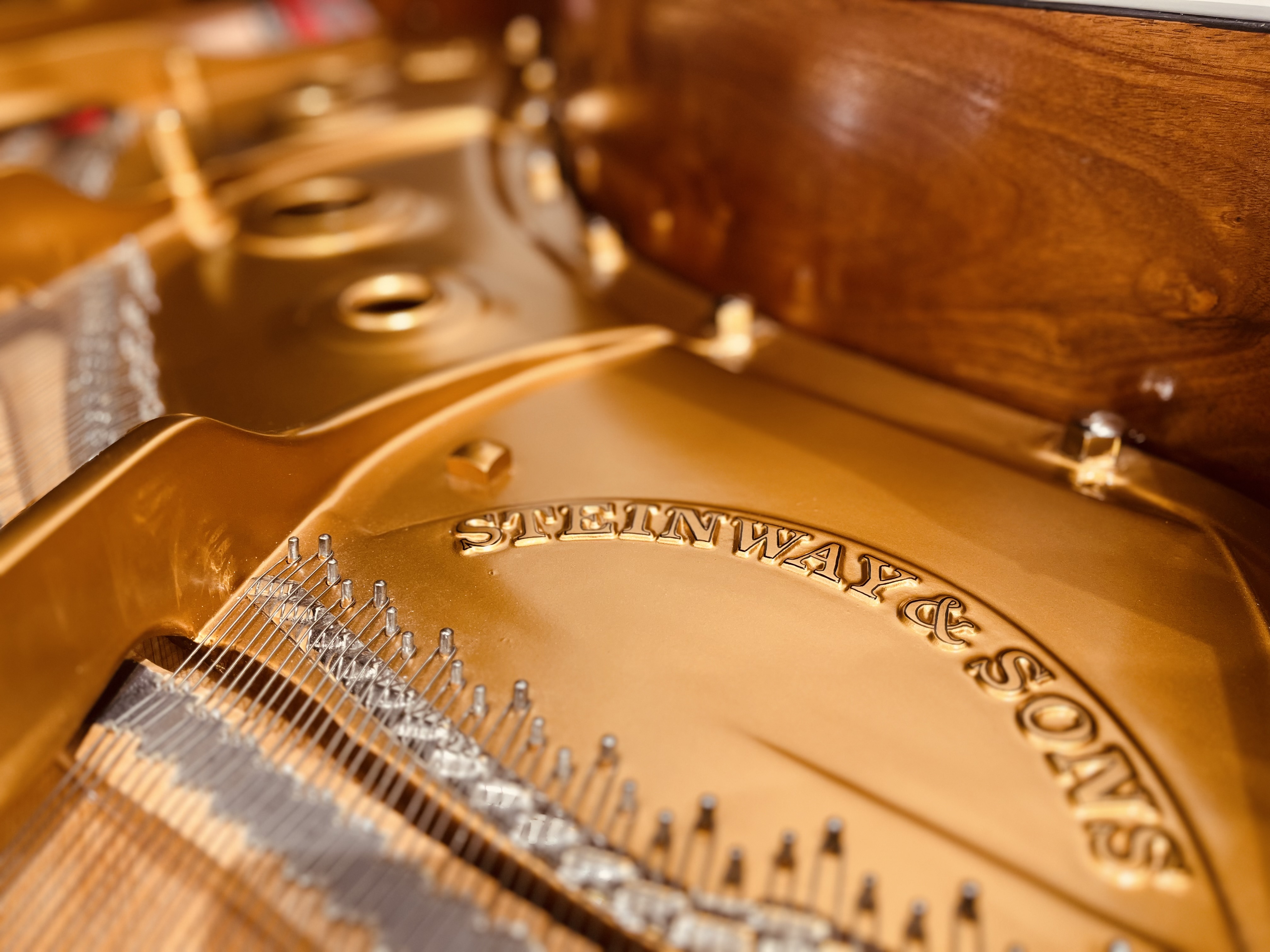 STEINWAY,A-188,スタインウェイ,グランドピアノ,フレームロゴ