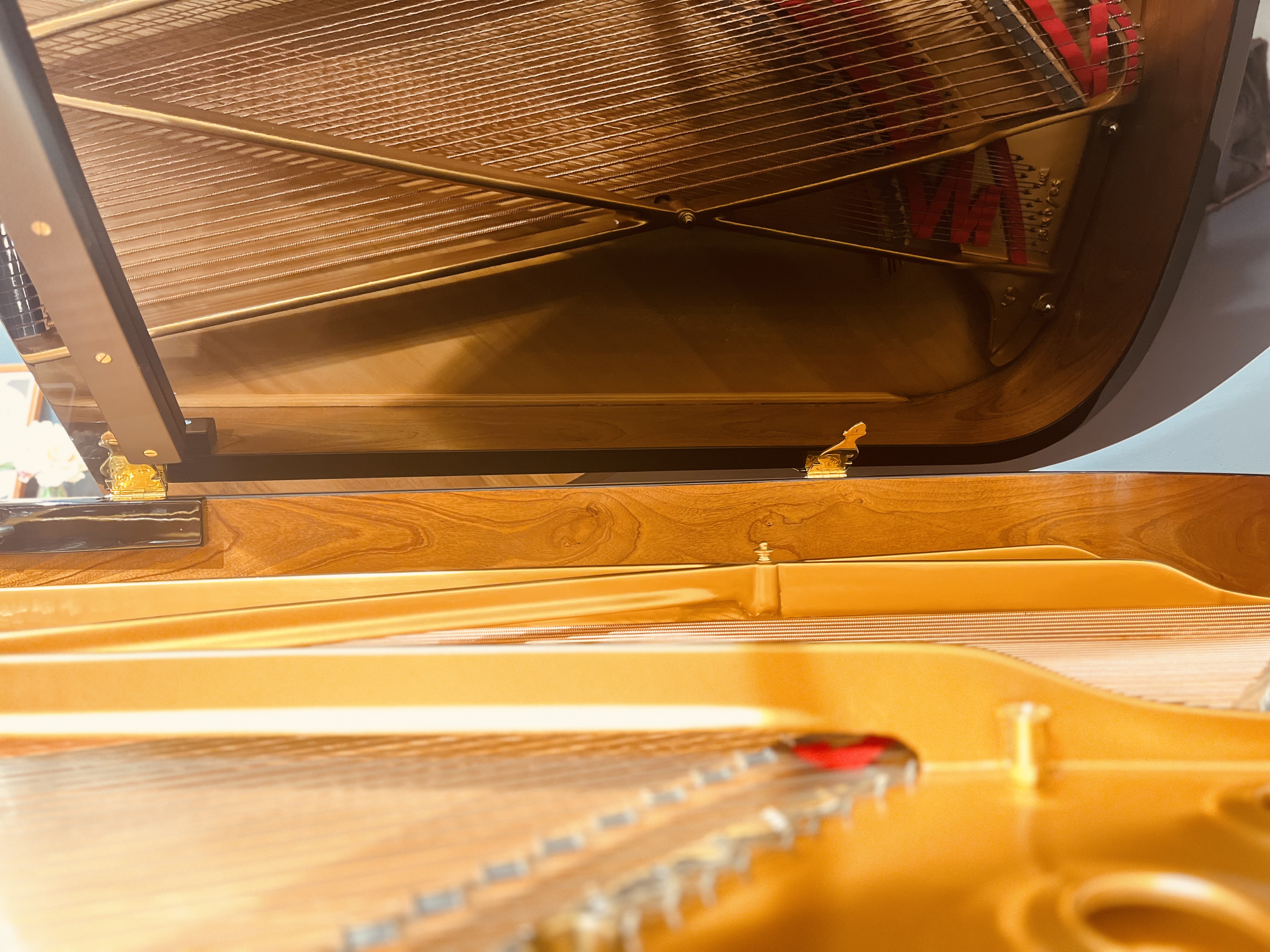 STEINWAY,A-188,スタインウェイ,グランドピアノ,屋根とフレーム