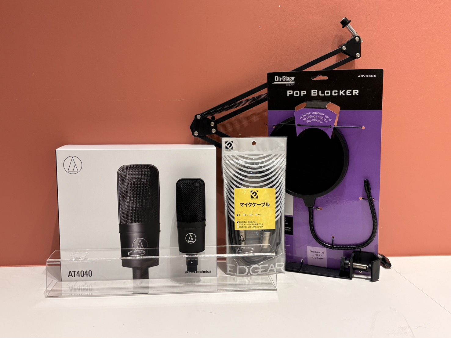 音楽制作、配信、歌ってみたなど、これから始めるかた必見！！コンデンサーマイクにaudio-technicaのAT4040はいかがですか？ いまならなんと！アクセサリーセット(3点)プレゼント🎁✨ 注意点ございます！ 店頭販売限定のキャンペーンとなりますので、お買い求めの際は店頭までお越しくださいませ [&hellip;]