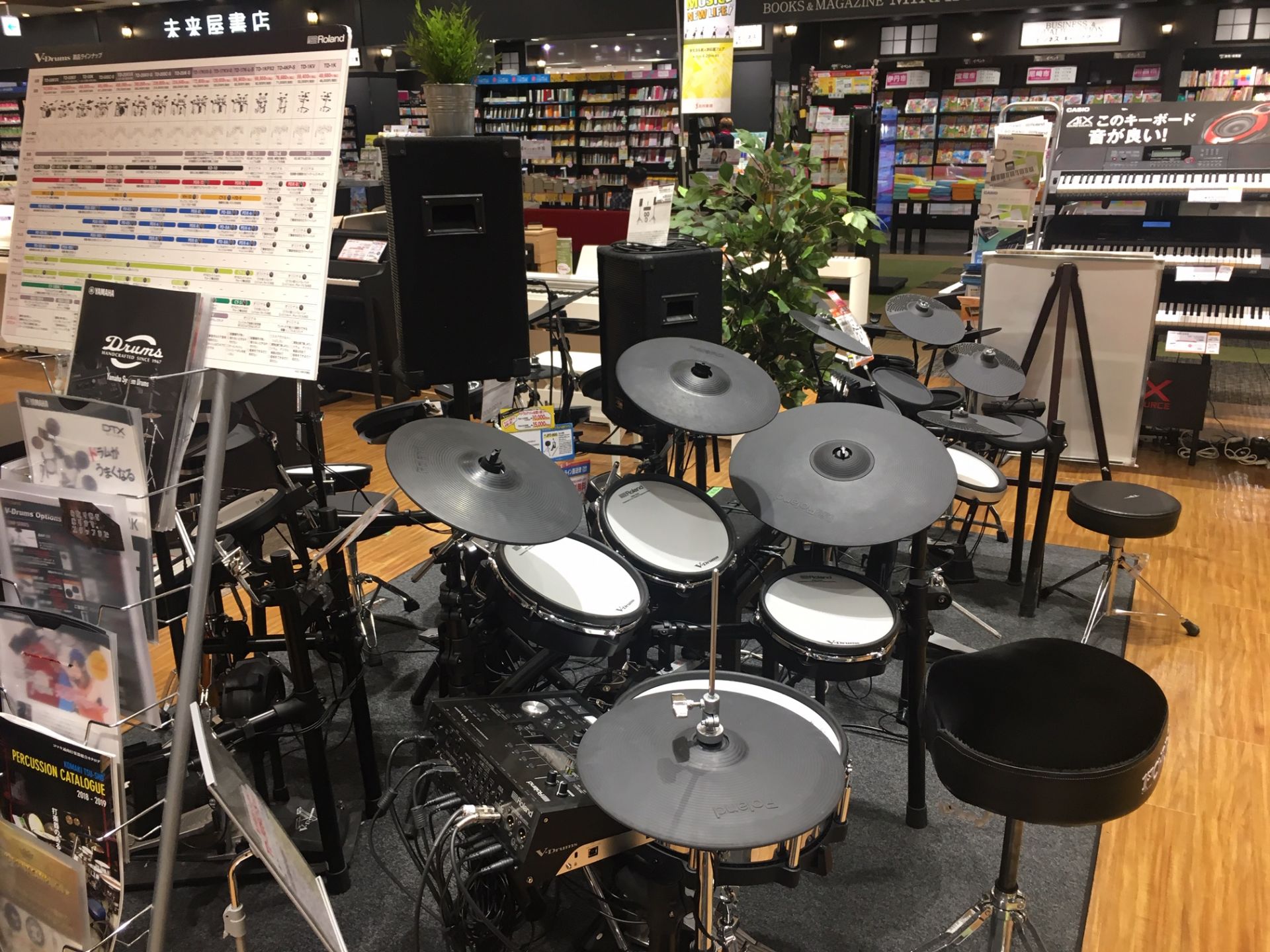 【ドラム】伊丹・宝塚・尼崎で電子ドラムを選ぶならイオンモール伊丹昆陽店へ！