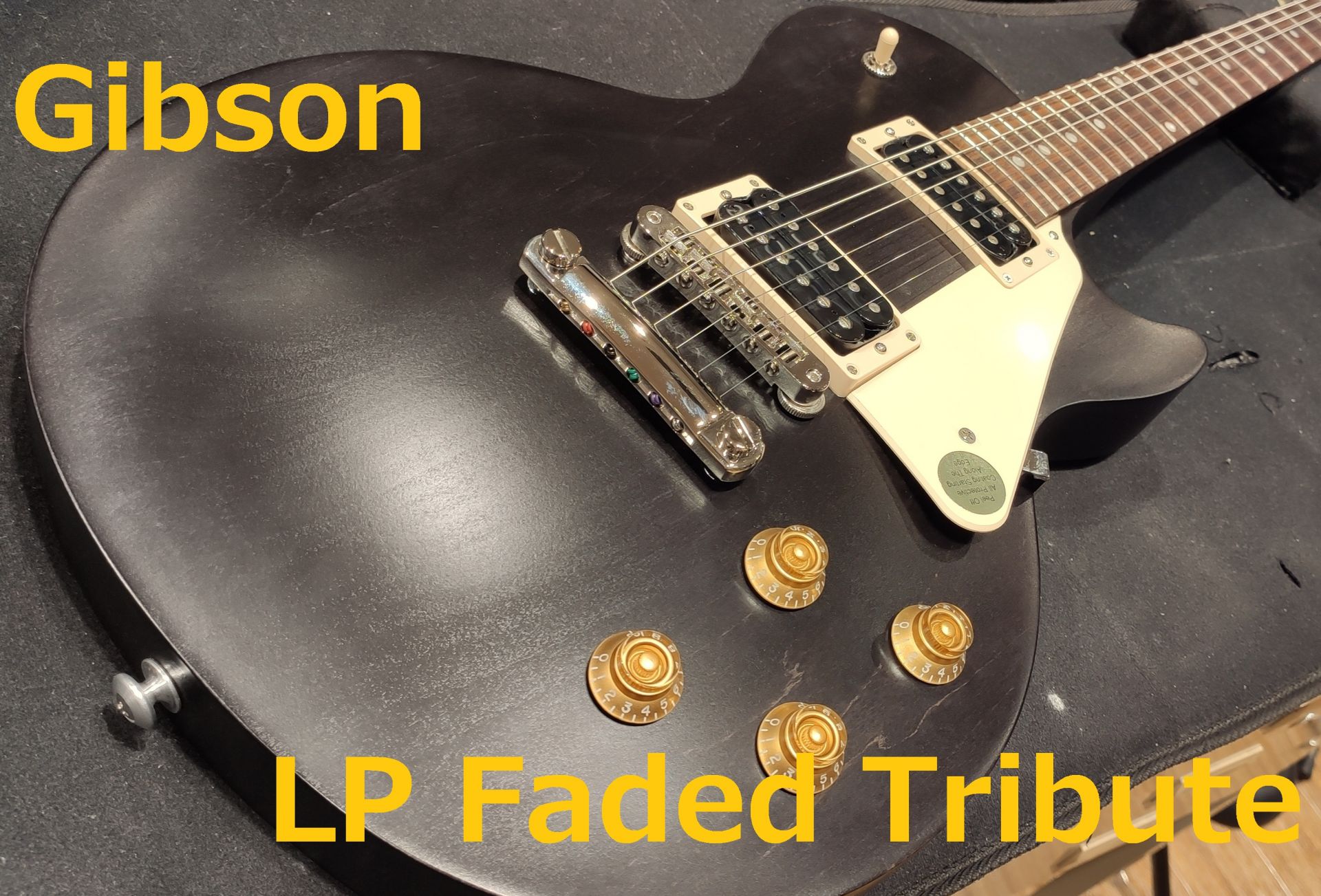 入荷情報【エレキギター】USA製⁉ Gibson LP Faded Tribute