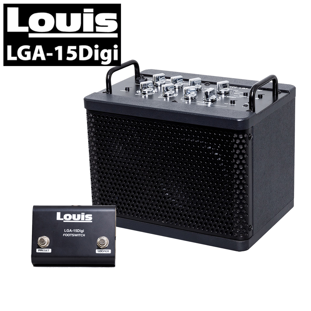 【色んな音が試せる中価格帯家庭用アンプ　Louis LGA-15Digi】LGA-15Digi