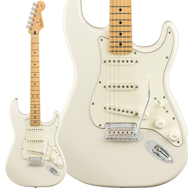 Fender <br />
Player Stratcaster Maple neck/PWT<br />
/￥103’620(税込)