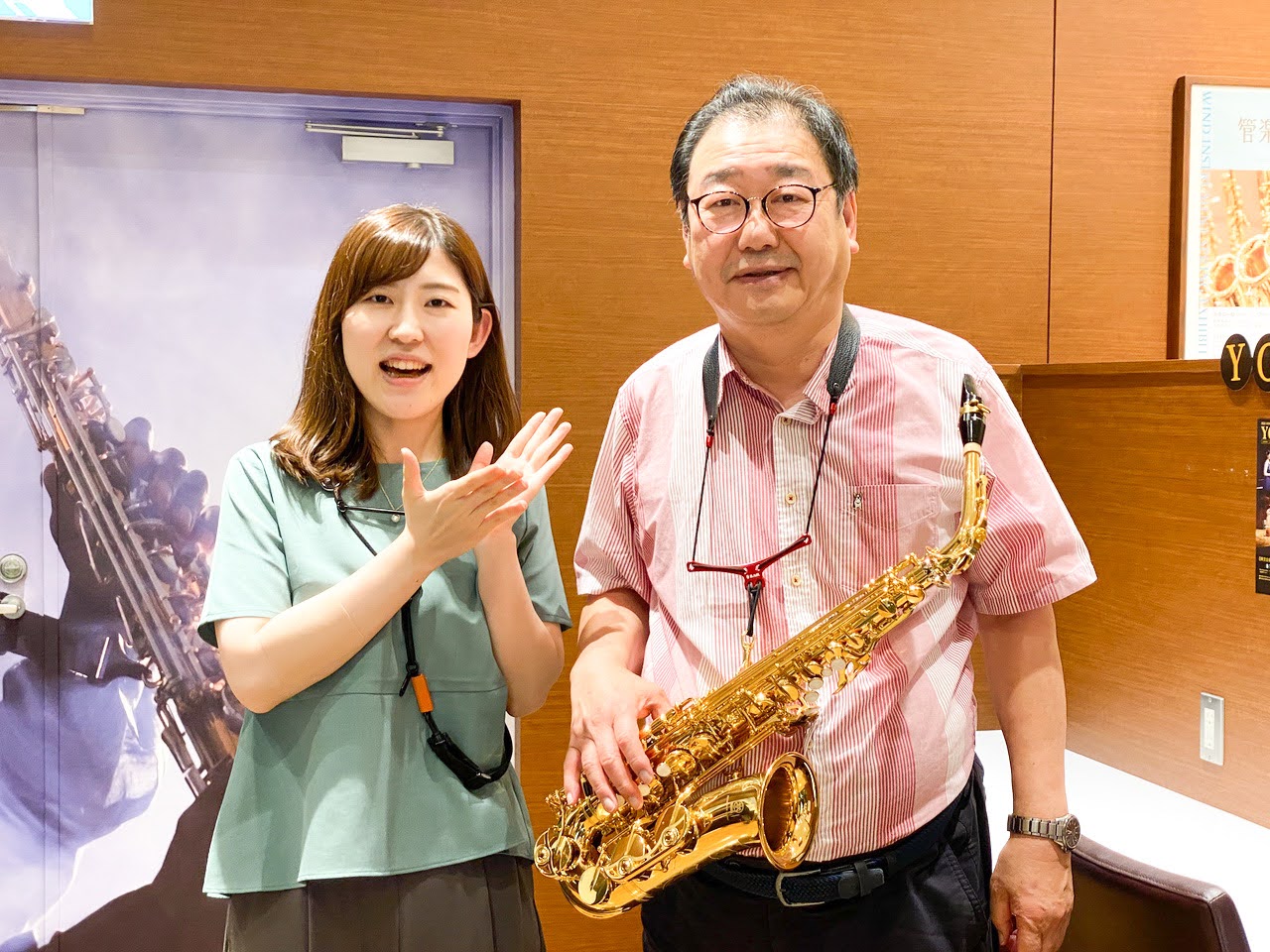 サックスサロン　岡野さん