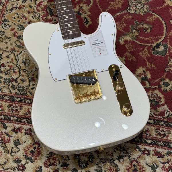 Fender 2025 TRADII 60s Telecaster Gold Parts/white pearl<br />
￥154,000(税込)