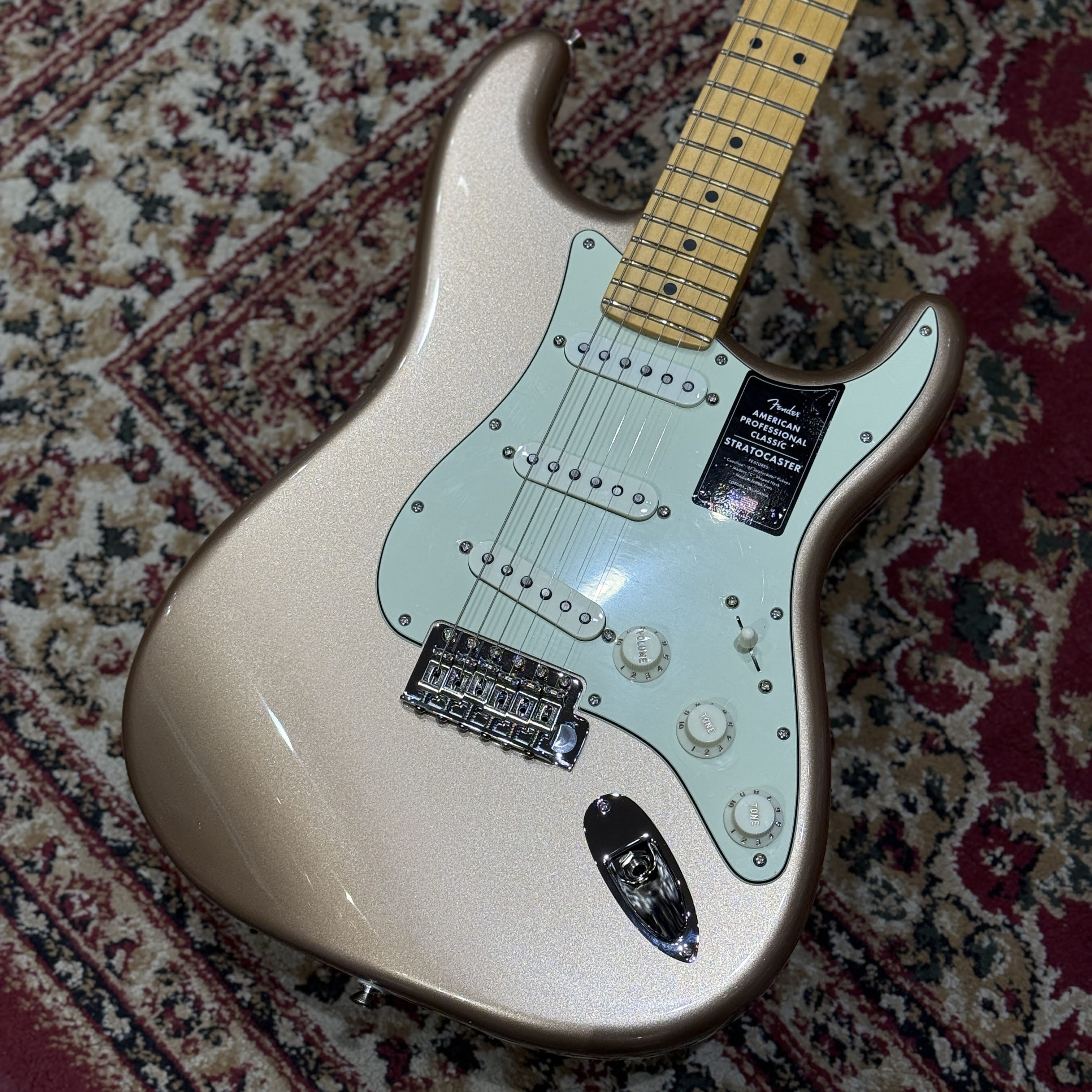 Fender American Professional Classic Stratocaster ” Faded Firemist Gold” 