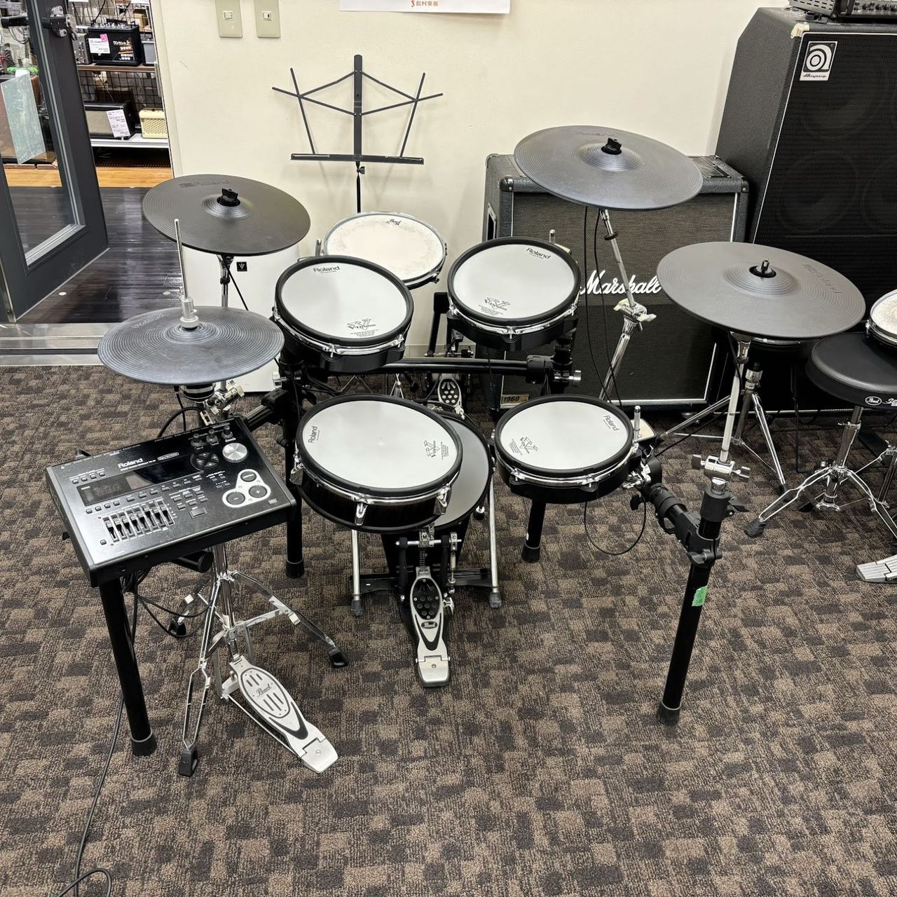 Roland 【中古】TD-30K-S【スネア新品、タム・シンバルセンサー交換済み】