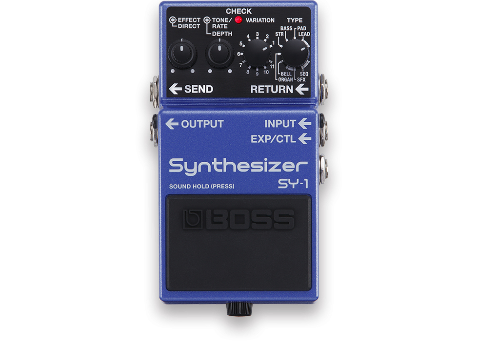 【新製品】BOSS SY-1 Synthesizer 入荷しました！！　