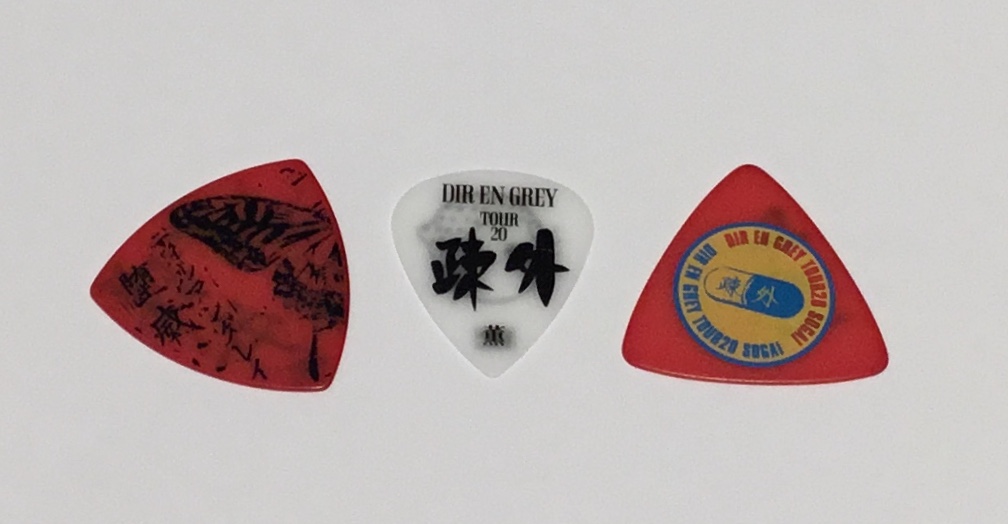 ESP / DIR EN GREY TOUR 20疎外 限定ピック入荷しました！