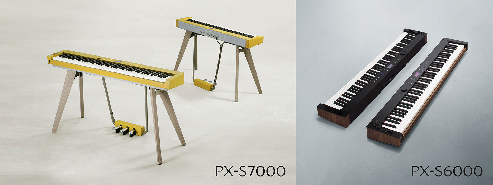 カシオよりPXシリーズの最上位機種が新たにリリース！モダンで美しい全周デザインと革新的なサウンドテクノロジーが融合。日常の様々なシーンに自然と調和し、今までの　ピアノが持つイメージを一新させ、理想のライフスタイルをデザインするピアノです。 CONTENTSPX-S7000PX-S6000PX-S70 […]