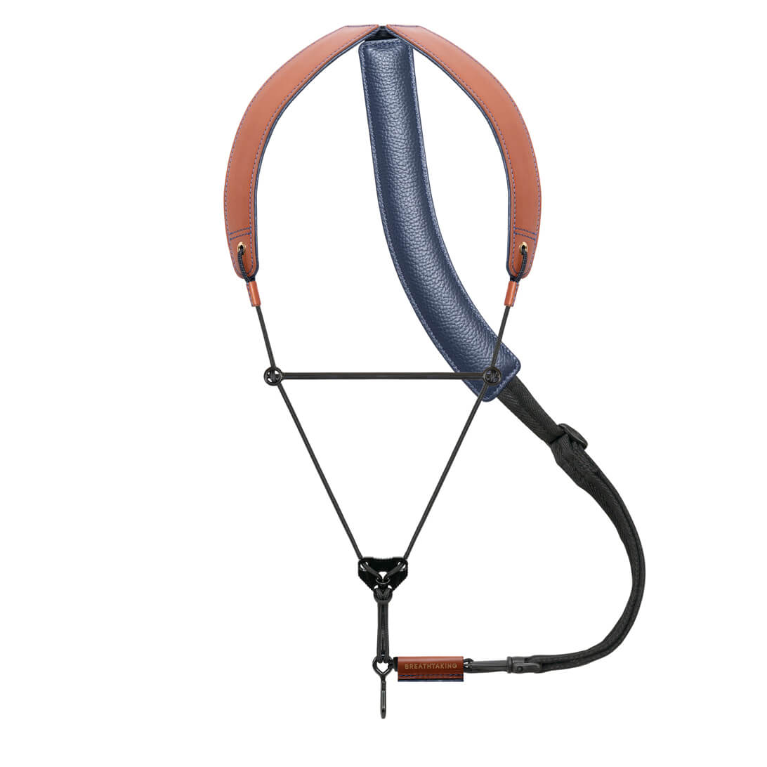 BREATHTAKING Strap Lithe Premium Ⅱ-Rブレステイキングストラップ ライザプレミアムⅡ-R　キャメルと群青